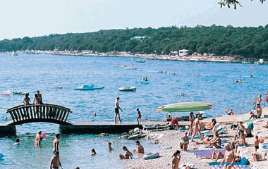 Пляж отеля Funtana 3*