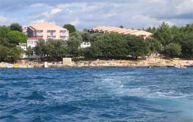 Пляж отеля Funtana 3*