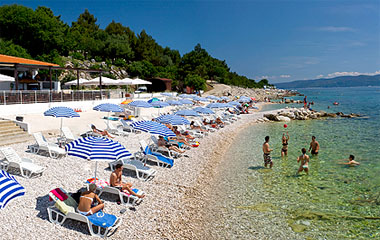 Пляж отеля Girandella Tourist Village 2*