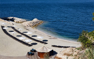 Пляж отеля Kempinski Hotel Adriatic 5*