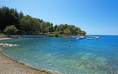 Пляж отеля Laguna Mediteran 3*