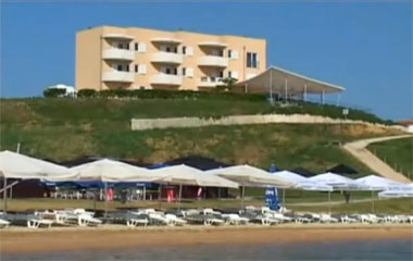 Пляж отеля Aparthotel Condura Croatica 3*