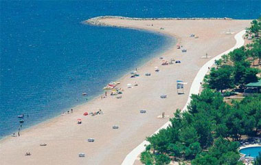 Пляж отеля Solaris Hotel Andrija 4*