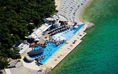 Пляж отеля Solaris Villas Kornati 3*