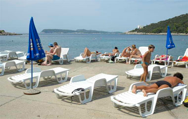 Пляж отеля Adriatic 2*