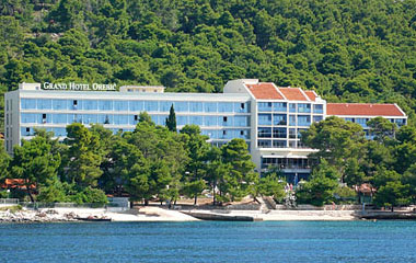 Пляж отеля Grand Hotel Orebic 4*