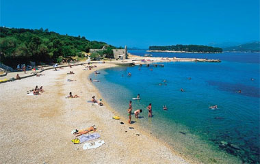 Пляж отеля Valamar Club Dubrovnik 3*