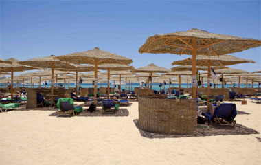 Пляж отеля Jaz Makadi Star & SPA 5*