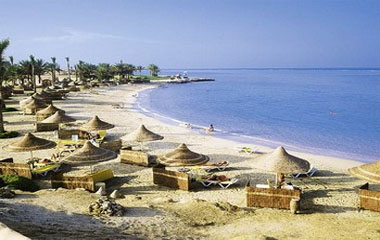 Пляж отеля Calimera Habiba Beach Resort 4*