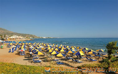 Пляж отеля Aggelo Hotel 3*