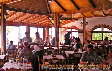 Ресторан отеля Alianthos Beach Hotel 3*