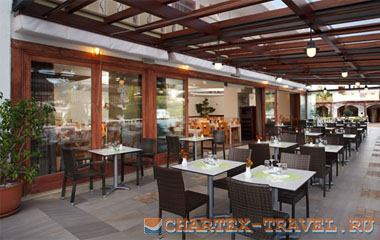Ресторан отеля Alianthos Garden Hotel 3*