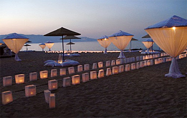 Пляж отеля Apollonia Beach 4*