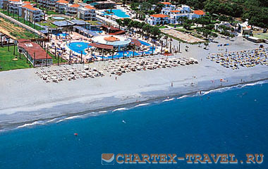 Пляж отеля Atlantica Caldera Beach 4*