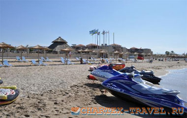 Пляж отеля Atlantica Sensatori Resort 5*