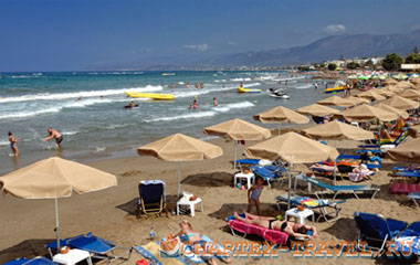 Пляж отеля Blue Sea Village Resort & Spa 4*