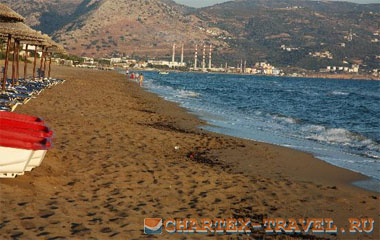 Пляж отеля Candia Maris Resort & Spa Crete 5*