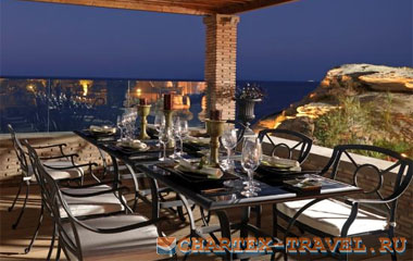 Ресторан отеля Capsis Divine Thalassa Seafront Suites, Maisonettes & Villas 5*