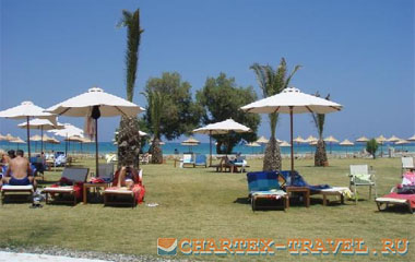 Пляж отеля Cavo Spada Luxury Resort and Spa 5*