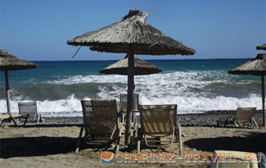 Пляж отеля Cavo Spada Luxury Resort and Spa 5*