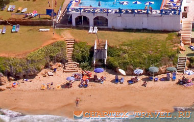 Пляж отеля Christiana Beach Hotel 3*