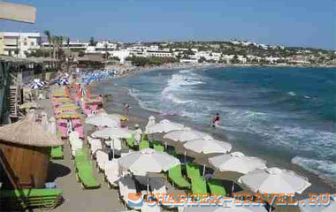 Пляж отеля Dimitrion Central Hotel 3*