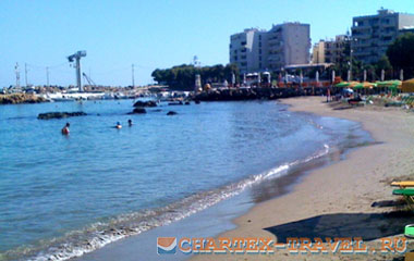 Пляж отеля El Greco Hotel (Chania) 3*