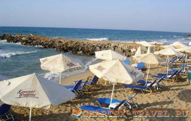 Пляж отеля Erato Hotel 3*