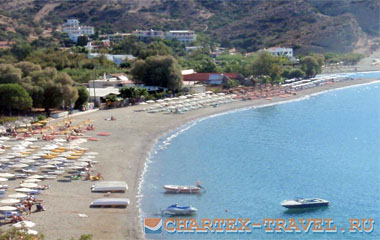 Пляж отеля Fevro Hotel 2*