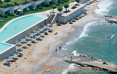 Пляж отеля Grecotel El Greco 4*