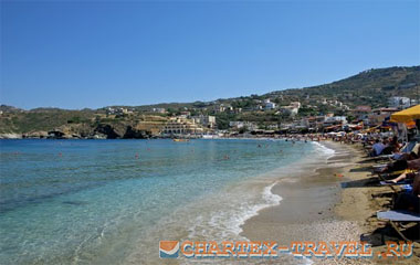 Пляж отеля Happy Cretan Hotel 3*
