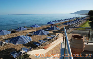 Пляж отеля Hydramis Palace Beach Resort 4*