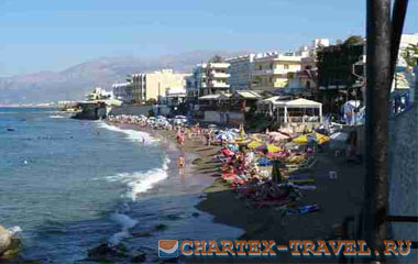 Пляж отеля Ilios Hotel 3* (Chersonisos)