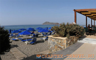 Пляж отеля Indigo Mare 3*