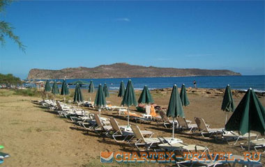 Пляж отеля Iolida Beach Hotel 5*