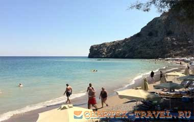 Пляж отеля Atlantica Club Aegean Blue 5*