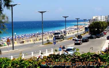 Пляж отеля Best Western Plaza Hotel in Rhodes 4*