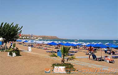 Пляж отеля Cyprotel Faliraki 4*