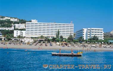 Пляж отеля Esperides Beach Hotel 4*