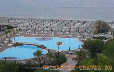 Пляж отеля Esperos Palace Hotel 4*