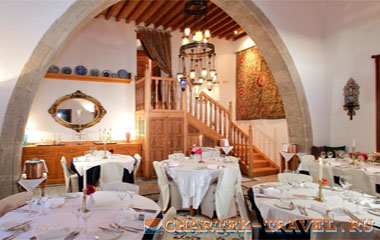 Ресторан отеля Melenos-Lindos Hotel 3*