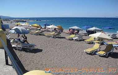 Пляж отеля Mitsis La Vita Hotel 4*