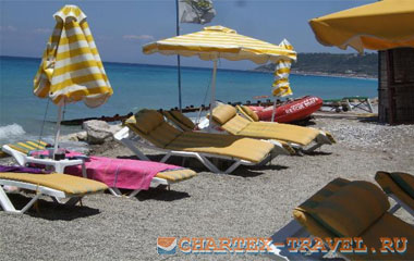 Пляж отеля Oceanis Hotel 4*