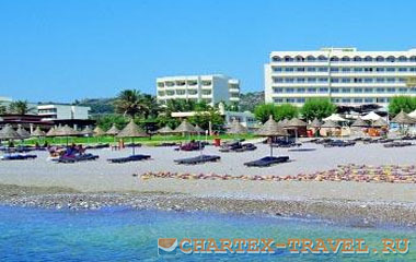 Пляж отеля Olympos Beach Hotel 4*