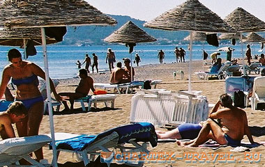 Пляж отеля Pegasos Beach Resort Hotel 4*