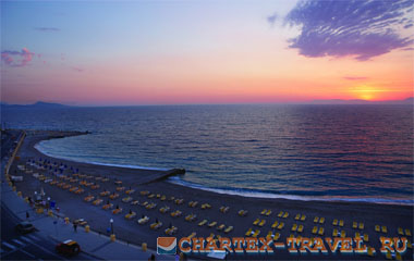 Пляж отеля Riviera Hotel 3*