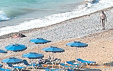 Пляж отеля Rodos Palace Luxury Convention Resort 5*