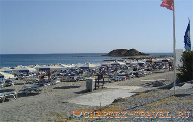 Пляж отеля Rodos Princess Beach Hotel 4*