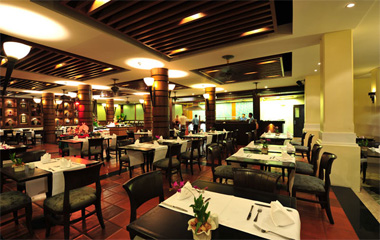 Ресторан отеля Aquamarine Resort & Villa 5*