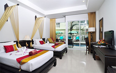 Deluxe (Pool Access) отеля Baan Karon Buri Resort 3*